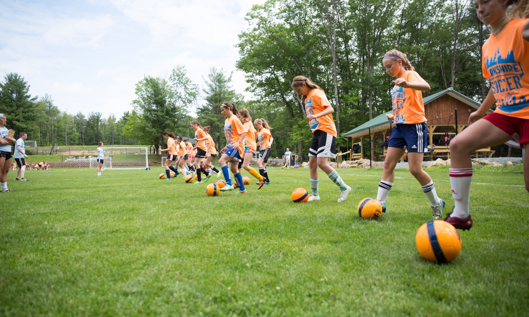 berkshire-girls-playing-soccer-at-summer-camp